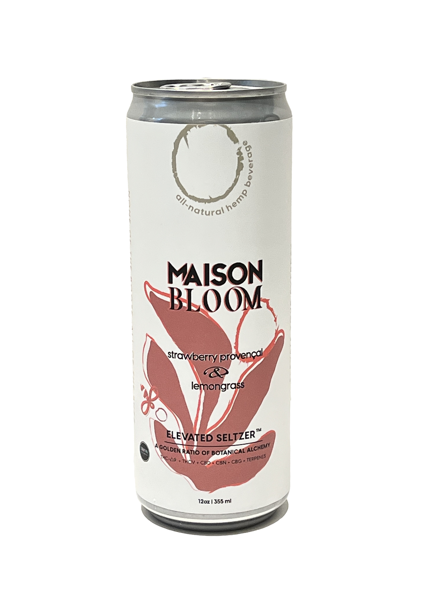 Maison Bloom All-Natural Hemp Seltzers (Single)
